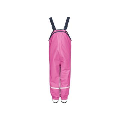 Playshoes regenbroek bretels fleece gevoerd Uni Fuchsia-116