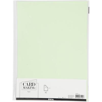 Creativ Company Papier lichtgroen a4 80gr, 20st.
