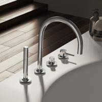 Hotbath Buddy Badrandcombinatie Met Uitloop En 2-Weg Omstel 073 - Chroom - thumbnail