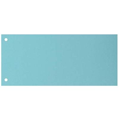 Oxford verdeelstroken 24 x 10,5 cm, 2-gaats, blauw, 100 stuks - thumbnail