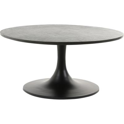 Light & Living Salontafel Rickerd Ø76cm - Antiek Zwart - Rond