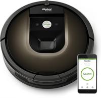 iRobot Roomba 980 robotstofzuiger 0,6 l Zakloos Zwart, Bruin - thumbnail