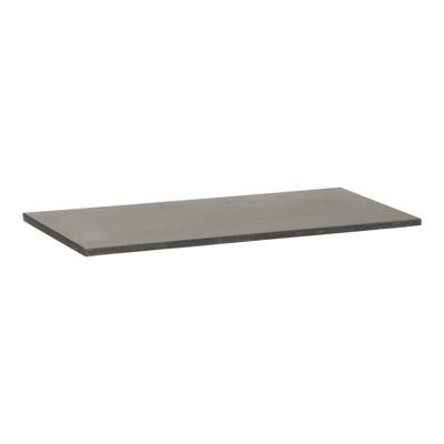 Brauer Vulcanic Topblad Ondiep - 80 cm - Natuursteen Basalt Antraciet