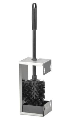 Toiletborstelset quartzline rvs zilver