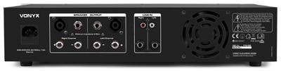 Vonyx VPA1500 PA versterker 2x 750W met USB, BT & MP3-speler Vonyx VPA1500 PA versterker 2x 750W met USB, BT & MP3-speler