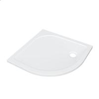 ZEZA Selva Douchebak - 90x90x4cm - kwartrond - acryl - glans wit P29A - thumbnail