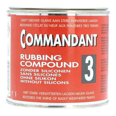 Commandant c35 rubbing compound nr. 3 - 500g