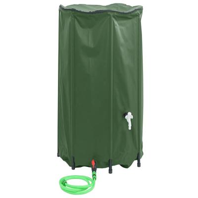 VidaXL Watertank met kraan opvouwbaar 380 l pvc VidaXL Watertank met kraan opvouwbaar 380 l pvc