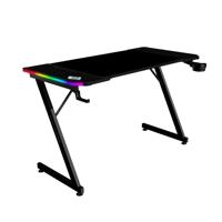 Bureau Gaming Mars Gaming ESCRITORIO ERGO RGB Zwart 120 x 60 cm - thumbnail