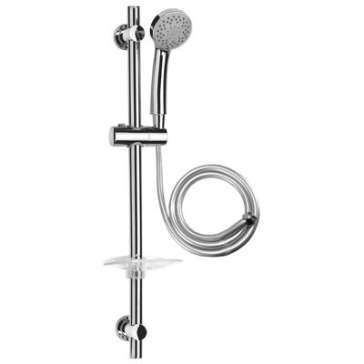Complete Glijstangset Chroom Aqua Splash
