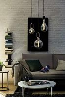 Paulmann Nordin 79751 Hanglamp LED E27 Zwart, Marmer, Koper (mat) - thumbnail