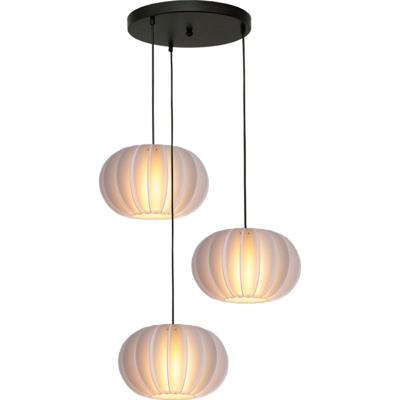 Masterlight Vide hanglampArena met witte kappen - 2722-05-35-3-30