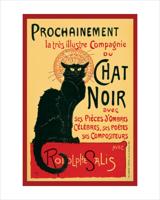 Kunstdruk Chat Noir 40x50cm - thumbnail