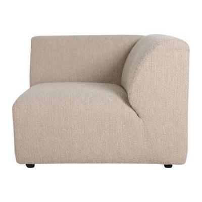 HKliving Jax bank Right End Boucle Taupe