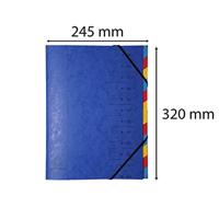 Exacompta Sorteermap 12-delig, geassorteerde kleuren - thumbnail