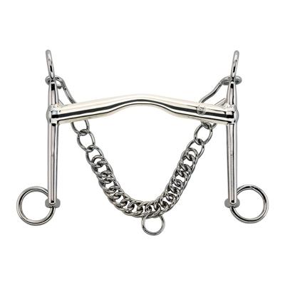 HS Dressuurstang HO 7cm 12mm zilver maat:12,5