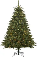 Black Box Trees Toronto Deluxe verlichte kerstboom groen 155cm - 180 lampjes - thumbnail