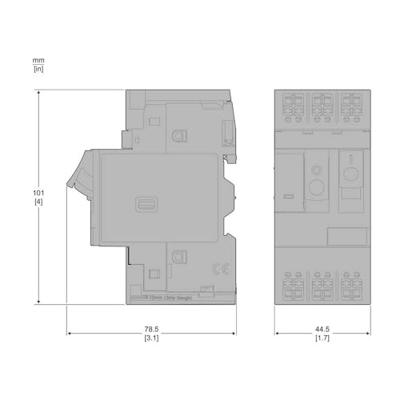 Schneider Electric GV2ME03A Motorbeveiligingsrelais 1 stuk(s) (b x h x d) 45 x 101 x 78.5 mm Schneider Electric GV2ME03A Motorbeveiligingsrelais 1 stuk(s) (b x h x d) 45 x 101 x 78.5 mm