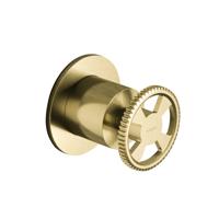 Inbouwkraan Hotbath Cobber @Work Met 2-Weg Omstel Geborsteld Messing PVD (excl. Inbouwdeel) - thumbnail