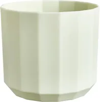 elho bloempot facet rond d14 h13cm Theegroen - thumbnail