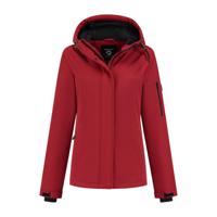 Travelin&apos; Women - Softshell jacket - Rood - Maat 3XL - thumbnail