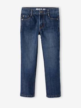 Onverwoestbare rechte jeans jongens onbewerkt denim