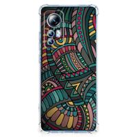 Xiaomi 12 Lite Doorzichtige Silicone Hoesje Aztec - thumbnail