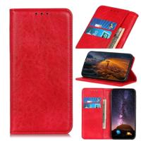 Magnetische Crazy Horse textuur horizontale Flip lederen case voor iPhone 11 Pro Max met houder & kaartsleuven & portemonnee (rood) - thumbnail