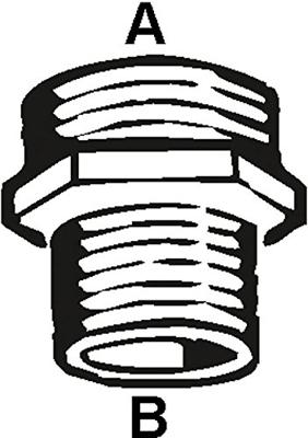 Cornat Messing/Ch Verloopnippel Mm 3/4X1/2 - TEC386421