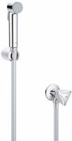 GROHE Tempesta-F Trigger Spray 30 Handdoucheset - 1 straalsoort - rond - met houder - met hoekstopkraan - gladde slang - 125cm - chroom 27514001 - thumbnail
