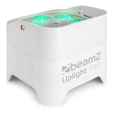 BeamZ BBP96SW verticale LED-par op accu RGBAW-UV WDMX wit BeamZ BBP96SW verticale LED-par op accu RGBAW-UV WDMX wit