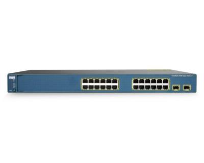 Cisco Systems Catalyst 3560-24PS EMI Switch Fast 24 x RJ45 10/100 + 2 x MiniGBIC 19