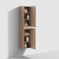 Hoge Kolomkast Clou InBe 180x35x35 Cm Grieks Eiken - thumbnail