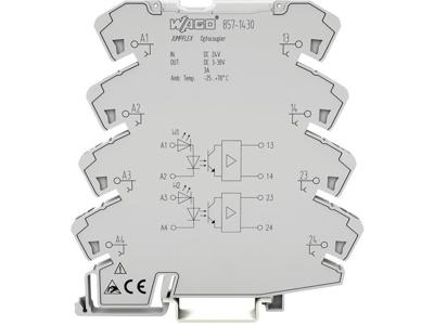 WAGO Optocouplerrelais 857-1494 0.1 A Schakelspanning (max.): 60 V/DC 1 stuk(s)
