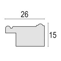 Zep fotolijst dt457b spoleto black 13x18 cm - thumbnail