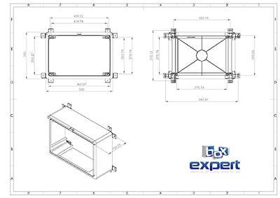 Boxexpert BXPPABSBT350500190-F01 Installatiebehuizing 190 x 350 x 500 ABS kunststof Zwart 1 stuk(s) Piece Boxexpert BXPPABSBT350500190-F01 Installatiebehuizing 190 x 350 x 500 ABS kunststof Zwart 1 stuk(s) Piece