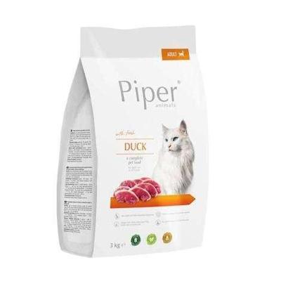 PIPER Animals with fresh duck - droog kattenvoer - 3kg