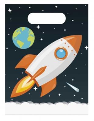 Uitdeelzakjes Ruimtevaart, 8st.