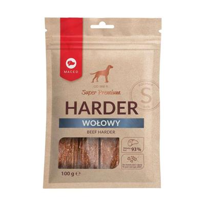 MACED Super Premium Harder Rundvlees S traktatie voor honden 100g