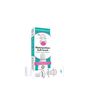 Donttellmum Waterpokken soft brush 50 Milliliter Donttellmum Waterpokken soft brush 50 Milliliter