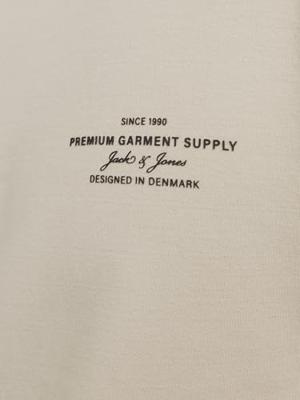 Jack & Jones Jprblachad Branding Sweat Crew Neck Ln Sweater Silver Lining