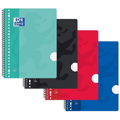 Collegeblok Oxford School A4+ lijn 23-gaats 160 pagina's 80gr assorti | 10 stuks Collegeblok Oxford School A4+ lijn 23-gaats 160 pagina's 80gr assorti | 10 stuks