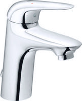 GROHE Eurostyle New waterbesparendes wastafelkraan M size met ketting met gesloten greep chroom 23713003 - thumbnail