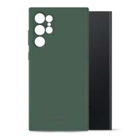 Mobilize Rubber Gelly Case Samsung Galaxy S24 Ultra 5G Matt Green - thumbnail