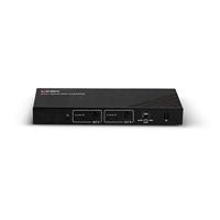 LINDY 2x2 HDMI 18G Matrix Switch 2 + 2 poorten HDMI-Matrix-switch 4096 x 2160 Pixel Zwart - thumbnail