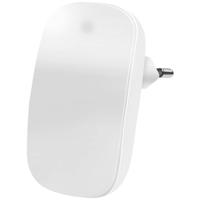 LogiLink LED014 LED014 LED-nachtlamp met schemerschakelaar Ovaal LED Warmwit Wit - thumbnail