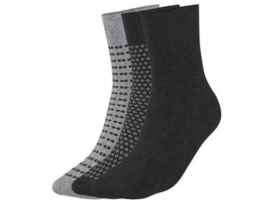 esmara Men 3 Paar sokken (Antraciet/grijs, 39-42)