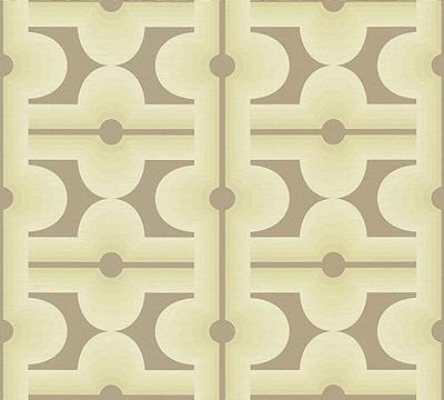 AS Creation Retro Chic - Bruin - Retro - 395333