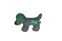 Tiny Doodles Puppy groen - thumbnail