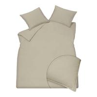 Vandyck Vandyck Washed Cotton Dekbedovertrek Stone 140x200/220 - thumbnail